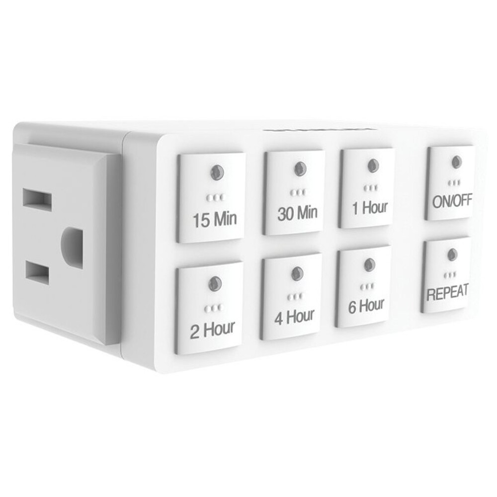 Stanley 3-prong Grounded Digital Countdown Timers w/Repeat function